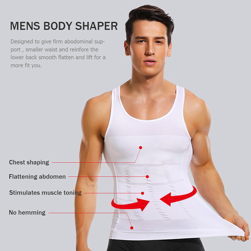 Men Slimming Vest Shirt