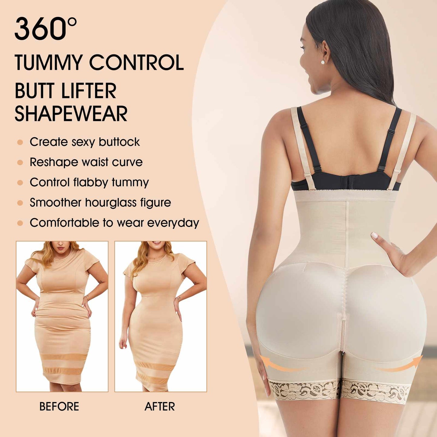 Women's High Compression Post-Surgical Body Shaper Stage 3