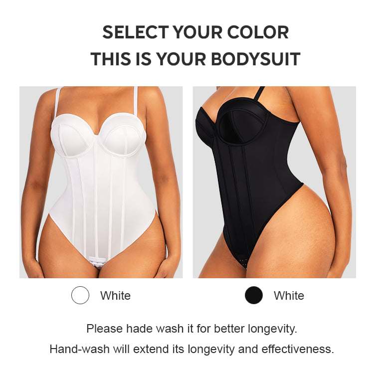 Outwear Built-in Bra Shapewear Bodysuit