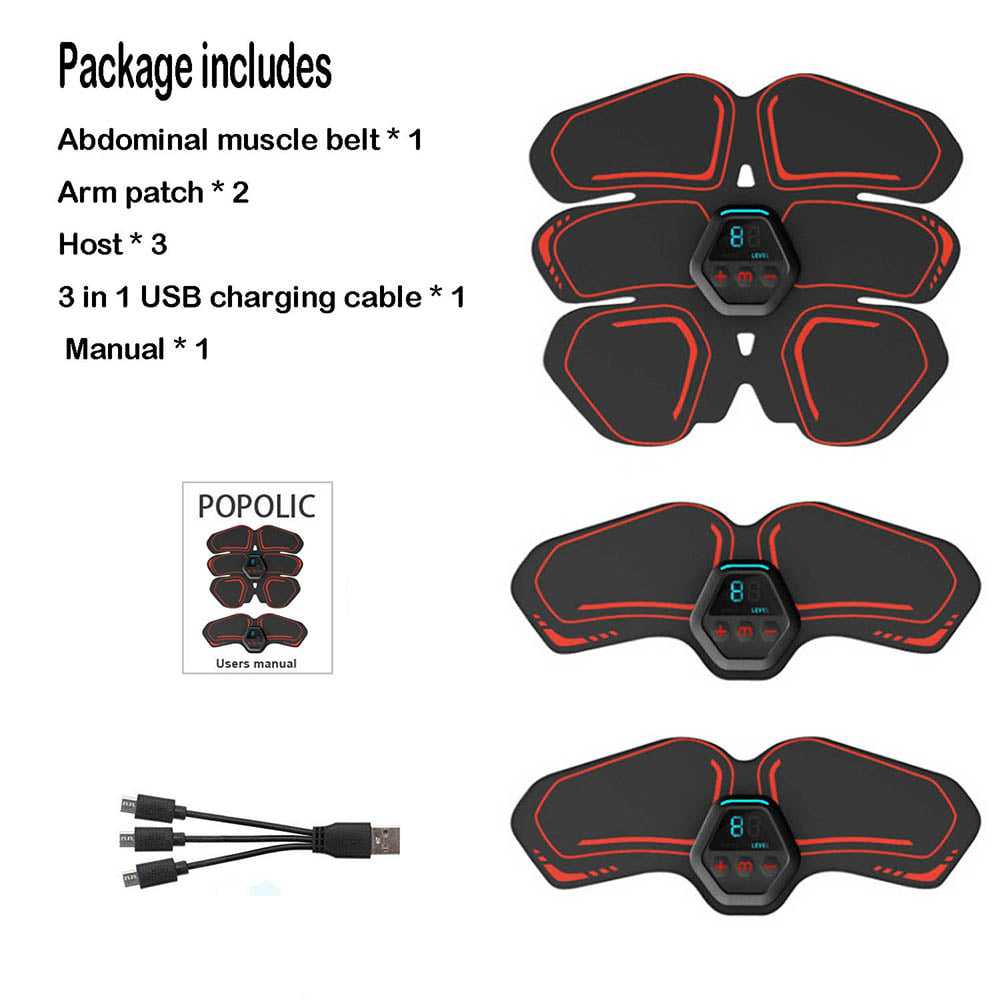 Professional EMS Muscle Simulator Efficient Fat Burning