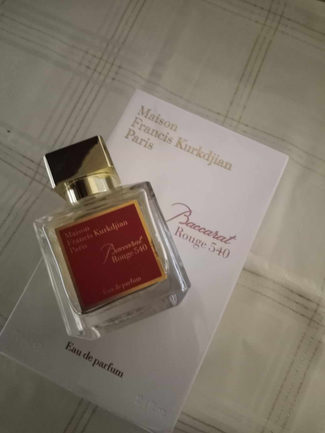 Maison Francis Baccarat rouge kurkdjian 540 Eau de Parfum 70ml(Brand new but open box)