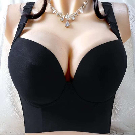 Sexy Women Push Up Deep Cup Bra